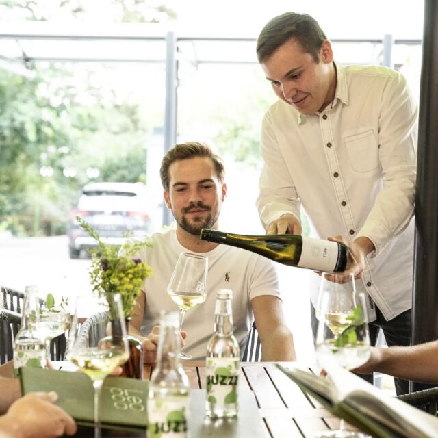 #chooseJUZZZ - in der Weinbar Leopold!🥂💚

#chooseJUZZZ #JUZZZ #startup #austria #young #verjus #wine #drinks #wineglas #winery #regional #krems